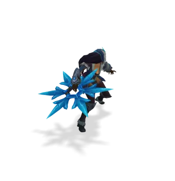 an image of a person holding a blue flower