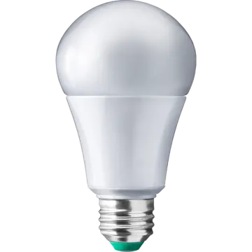 a light bulb on a white background