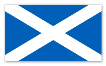 the flag of scotland
