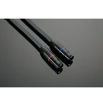 a pair of cables on a gray background