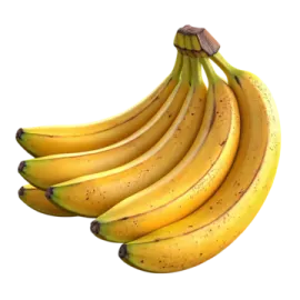 a bunch of bananas on a white background