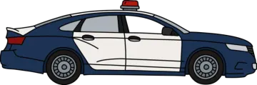 a police car