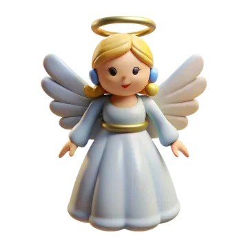 an angel fig is shown on a white background