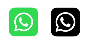a green and black icon with the words whatsaw on it