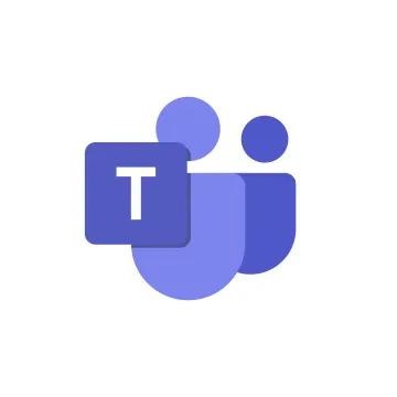 a blue icon with the letter t on it