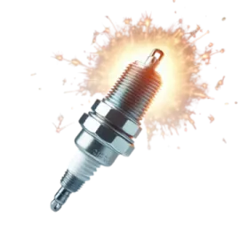 an image of a spark in the air