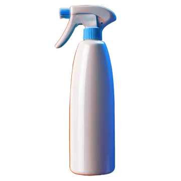 a spray bottle on a white background