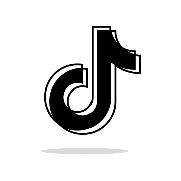 a black and white icon of the letter j