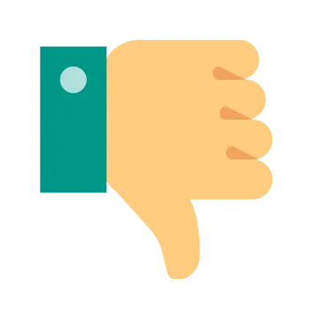 a hand with a thumb on it