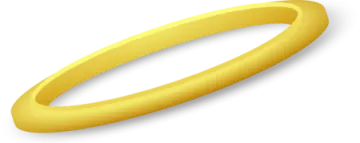 a yellow gold wedding ring
