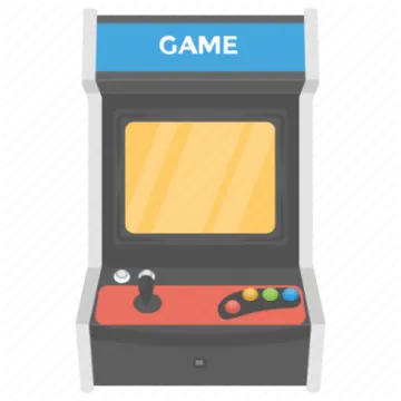 a game machine with the word game on it