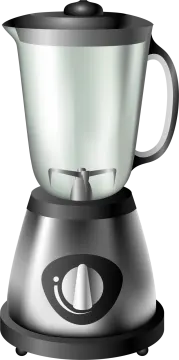 a blender on a white background