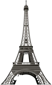 the eiff tower in paris, france