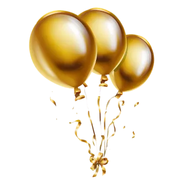 a bunch of balloons