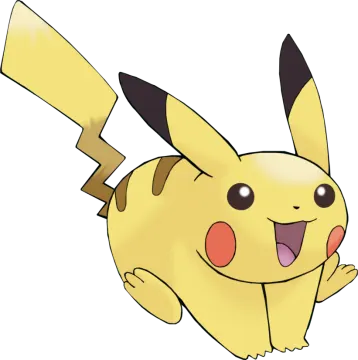 a cartoon pio pokemon