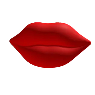 a red lipstick on a white background