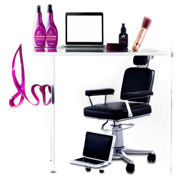 the chair is black