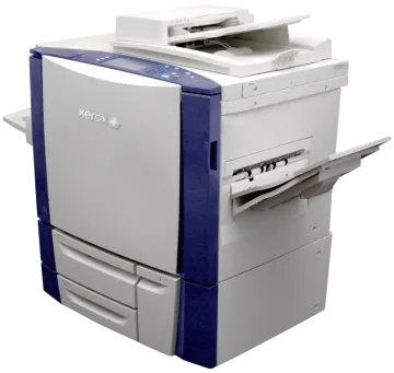 a printer that is sitting on top of a desk