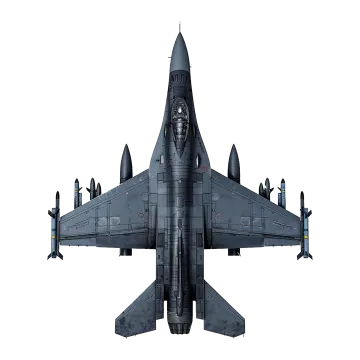 a fighter jet is flying in the air