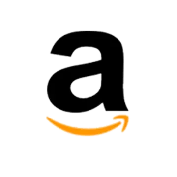 the amazon logo on a white background