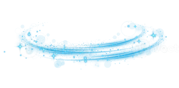 a white background with blue circles and bubbles