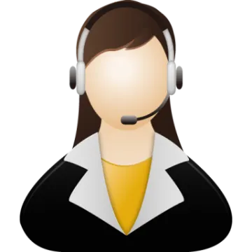 a woman wearing a headset