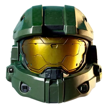 a close up of a helmet on a white background