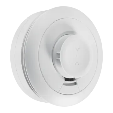 a white smoke detector with the lid open