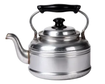 a tea kettle on a white background