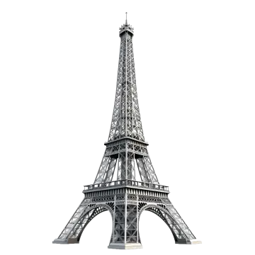 a model of the eiff tower