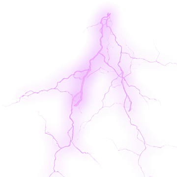 a drawing of a lightning in the sky