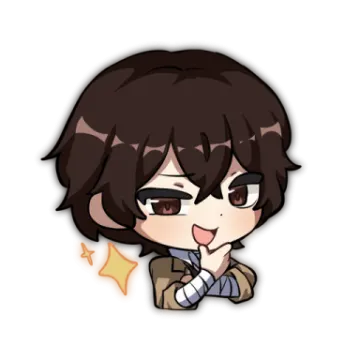 a drawing of a boy with brown hair and glasses