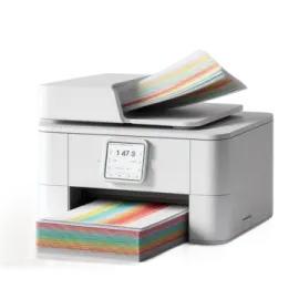 the hp desk printer is shown in this image