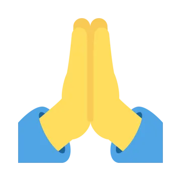a pair of hands in the shape of a heart