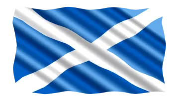 the flag of scotland