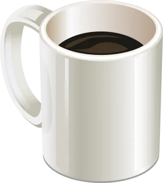 a cup of coffee