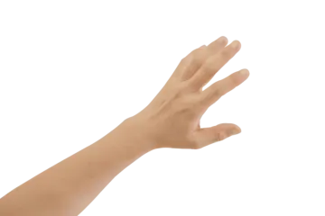a person's hand reaching for something