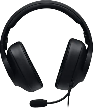 a pair of headphones on a white background