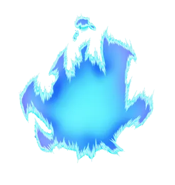 a blue ice texture on a white background