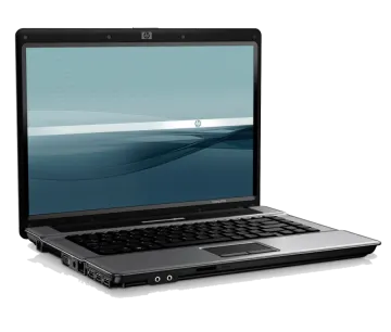 a black laptop computer