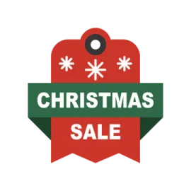 the christmas sale logo