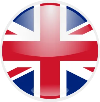 the british flag in a circle