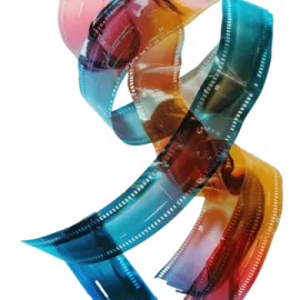 an image of a film strip on a white background
