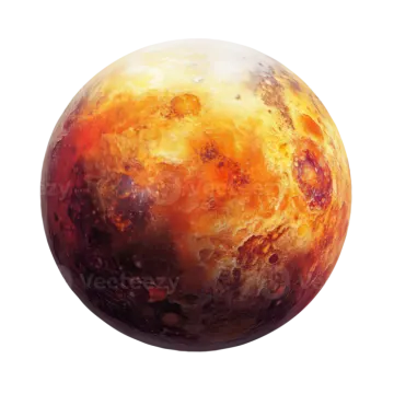 an artist's rendering of the planet pluto