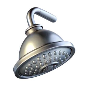 an image of a shower head on a white background