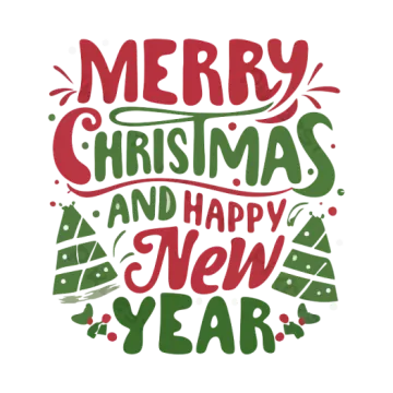 merry christmas and happy new year