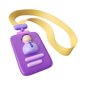 a purple phone with a yellow ribbon around it