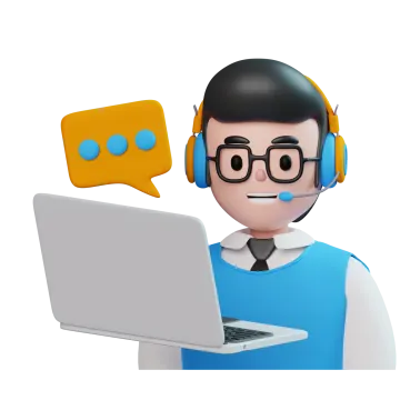 a man wearing headphones and using a laptop