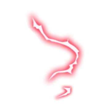 a white background with a red glow on the left side of the image