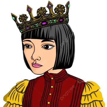 a woman wearing a crown on her head
